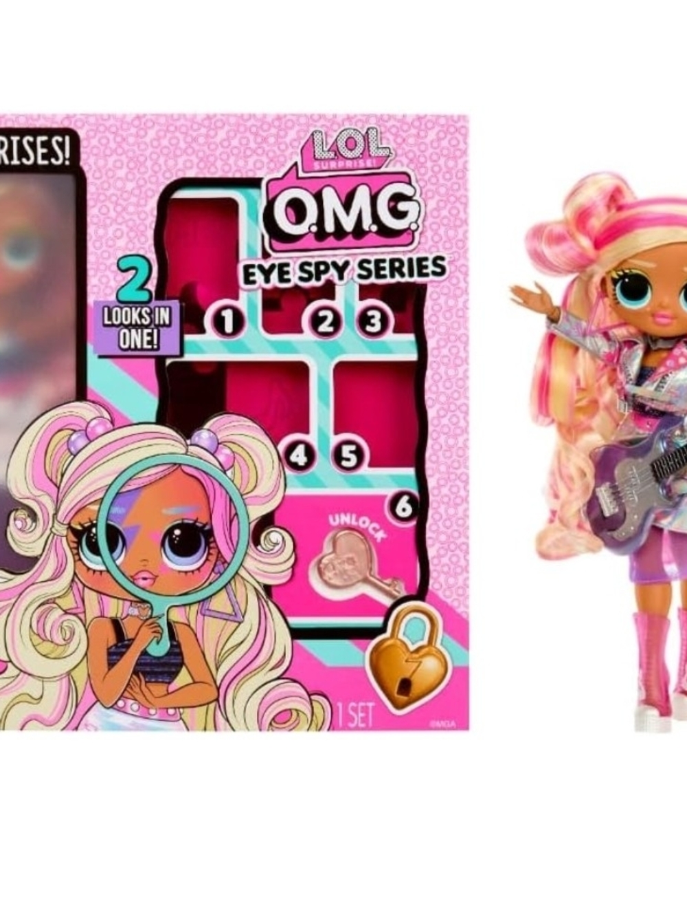 L.O.L. Surprise! O.M.G. Eye Spy Series Doll - Pink Multi